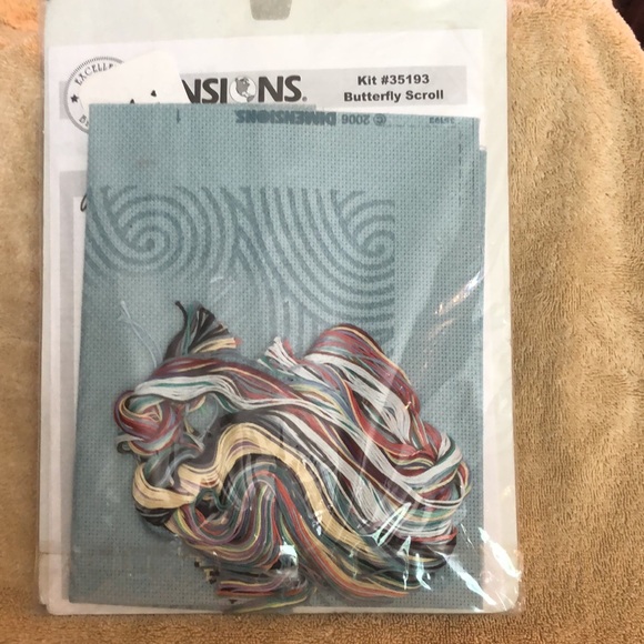 Dimensions Butterfly Scroll Counted Cross Stitch Kit 35193 - Picture 6 of 6